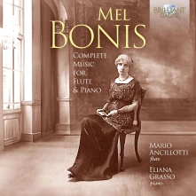 CD ANCILLOTTI, MARIO & EL... - MEL BONIS: COMPLETE MUSIC FOR FLUTE & PIANO