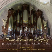 CD TOMADIN, MANUEL - FROM VENICE TO LEIPZIG