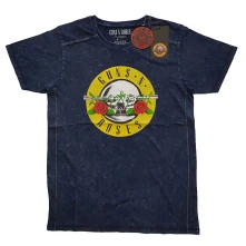 Guns N’ Roses, Tričko Classic Logo, Unisex, Modrá
