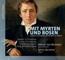 Werner Van Mechelen, CD MIT MYRTEN UND ROSEN (LIEDER ZU GEDICHTEN VON HEINRICH HEINE)