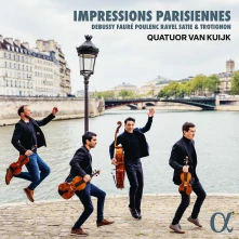 CD Quatuor Van Kuijk - Debussy, Faure & Trotignon: Impressions Parisiennes