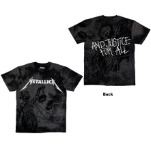 Metallica, Tričko Justice, Unisex, Čierna