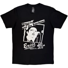 Siouxsie and the Banshees, Tričko Eric's, Unisex, Čierna