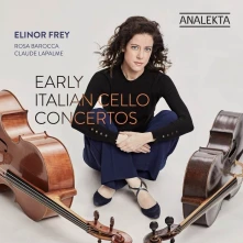 CD FREY, ELINOR/ROSA BAROCCA - LEO, SAMMARTINI, TARTINI & VIVALDI: EARLY ITALIAN CELLO