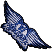 Nažehlovačka Wings Blue
