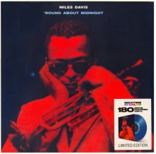 Vinyl 'Round About Midnight (Transparent Blue Vinyl)
