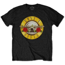Guns N’ Roses, Tričko Classic Logo, Dieťa, Čierna