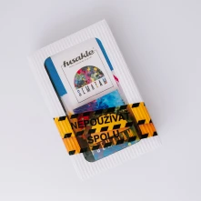 Sematam, Ponožky "Nepoužívať spolu" Ponožky + kondómy, Unisex, Biela