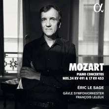 CD SAGE, ERIC LE - MOZART: PIANO CONCERTOS NOS. 24 KV 491 & 17 KV 453