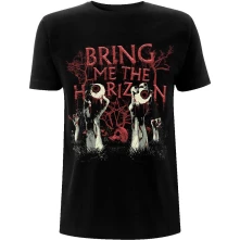 Bring me the horizon, Tričko Graveyard Eyes, Unisex, Čierna