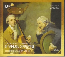 CD Ronco, Claudio & Emanu... - Cello Sonatas Op. Vi & Vii