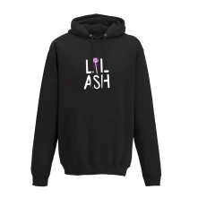 Lil Ash, Mikina Lollipop Hoodie, Unisex, Black