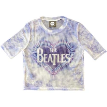 The Beatles, Tielko Heart & Drop T Logo, Žena, Biela
