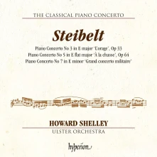 CD STEIBELT: PIANO CONCERTOS NOS. 3, 5 & 7 HYPERION C