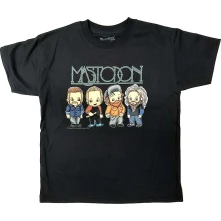 Mastodon, Tričko Band Character, Dieťa, Čierna