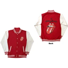 The Rolling Stones, Varsity Classic Tongue, Unisex, Biela, Červená