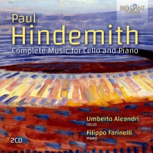 CD ALEANDRI, UMBERTO & F... - PAUL HINDEMITH: COMPLETE MUSIC FOR CELLO AND PIANO