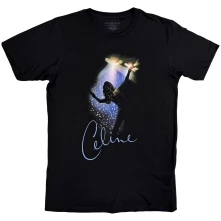 Celine Dion, Tričko Spotlight, Unisex, Čierna