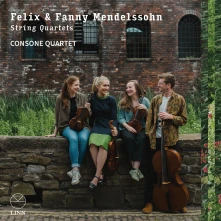 Consone Quartet, CD FELIX & FANNY MEND...