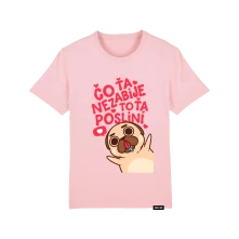 Labka Hore, Tričko Čo ťa nezabije, to ťa posliní, Muž, Cotton Pink