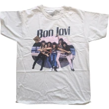 Bon Jovi, Tričko Breakout, Unisex, Natural