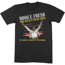 Doug E. Fresh, Tričko The World's Greatest, Unisex, Čierna