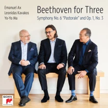CD Beethoven For Three: Symphony No. 6 "Pastorale" and Op. 1, No. 3