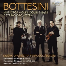 CD NUOVA ORCHESTRA FERRUC... - BOTTESINI: MUSIC FOR VIOLIN, DOUBLE-BASS & STRING ORCHESTRA