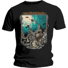 A Perfect Circle, Tričko The Depths, Unisex, Čierna