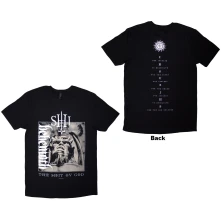 Behemoth, Tričko The Shit Ov God Vertical Logo Cover, Unisex, Čierna