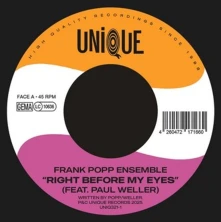 Frank Popp Ensemble, Vinyl 7-Right Before My Eyes