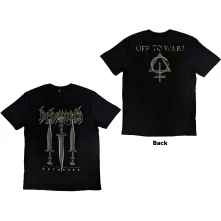 Behemoth, Tričko Off To War!, Unisex, Čierna