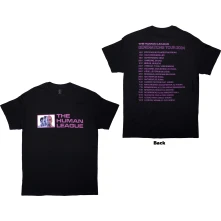 The Human League, Tričko Generations Tour '24 Photo, Unisex, Čierna