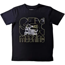 James Brown, Tričko Sex Machine, Unisex, Čierna