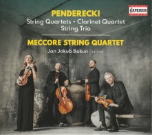 CD BOKUN, JAN JAKUB / MECCOR - PENDERECKI: COMPLETE STRING QUARTETS - CLARINET QUARTET - STRING TRIO