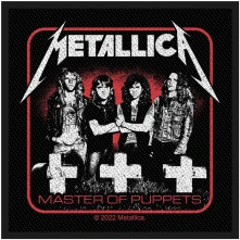 Nažehlovačka Master Of Puppets Band