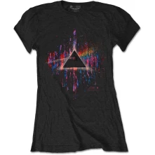 Tričko Dark Side of the Moon Pink Splatter