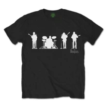 The Beatles, Tričko Saville Row Line Up, Unisex, Čierna