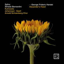 Zefiro, CD HANDEL: ALEXANDER S FEAST