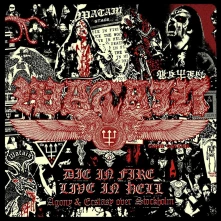 CD DIE IN FIRE - LIVE IN HELL