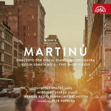CD Spacek, Josef / Prague Ra - Martinu: Concerto For Violin, Piano and Orchestra