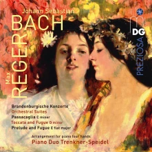CD TRENKNER, EVELINDE / SONT - J.S. BACH (ARR. MAX REGER)