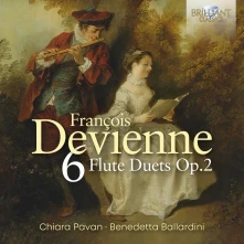 CD PAVAN, CHIARA / BENEDETTA - DEVIENNE: 6 FLUTE DUETS OP.2