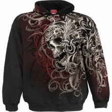 Mikina Skull Shoulder Wrap