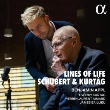 CD BRAHMS: LINES OF LIFE: SCHUBERT & KURTAG