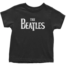 The Beatles, Tričko Drop T Logo, Dieťa, Čierna
