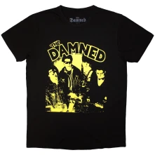 The Damned, Tričko New Rose Vintage, Unisex, Čierna