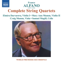 CD DARVAROVA, ELMIRA / MARY - FRANCO ALFANO: COMPLETE STRING QUARTETS