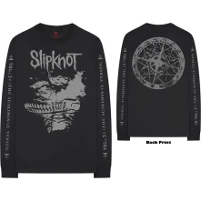 Slipknot, Tričko s dlhým rukávom Subliminal Verses, Unisex, Čierna