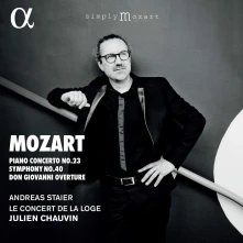 CD LE CONCERT DE LA LOGE / J - MOZART: PIANO CONCERTO NO. 23, SYMPHONY NO. 40 & DON GIOVANNI OVERTURE